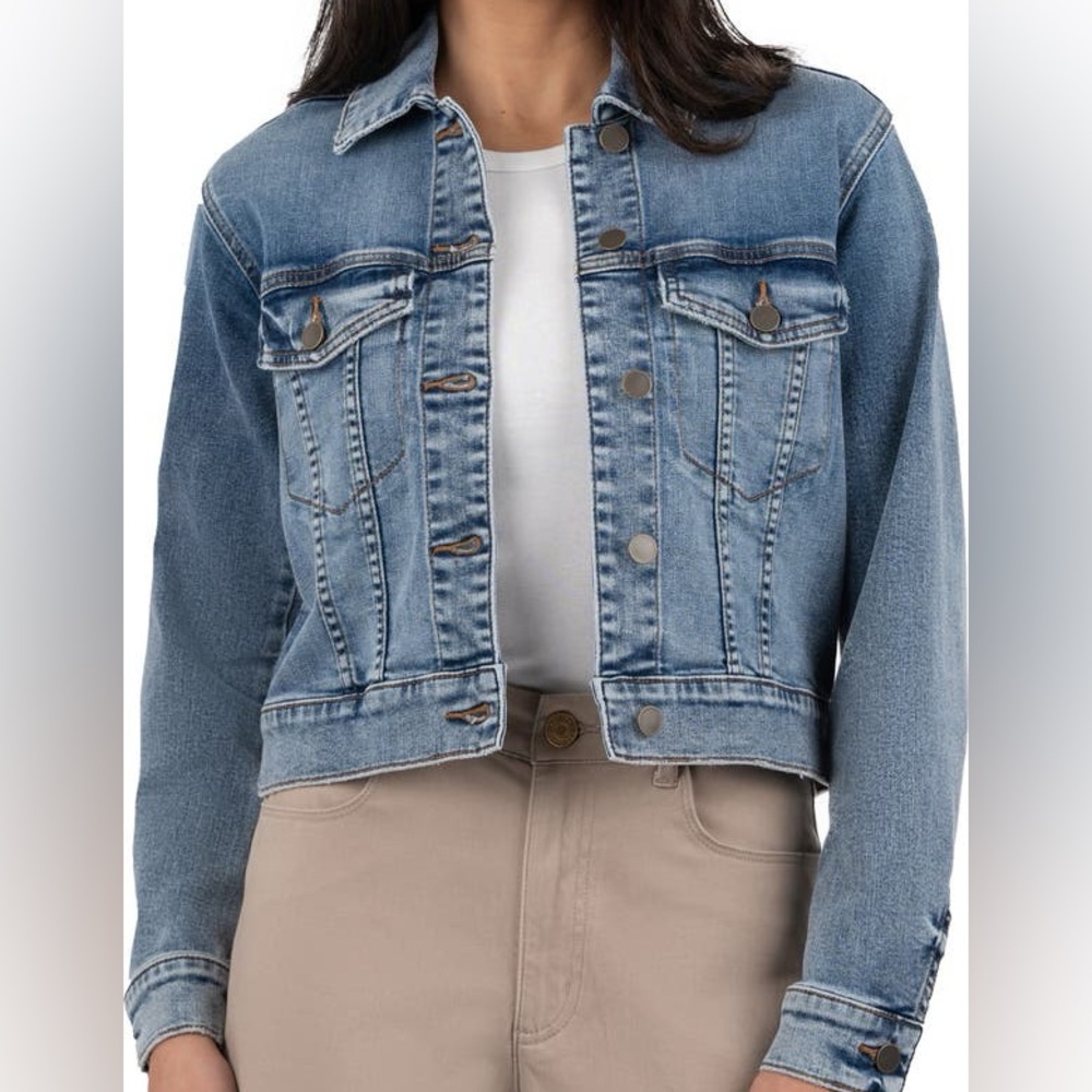Angela Crop Denim Jacket
KUT from the Kloth